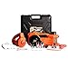 12V DC 1 Ton Electric Hydraulic Floor Jack Set with Impact Wrench for Car Use (6.1-17.1 inch, Orange)