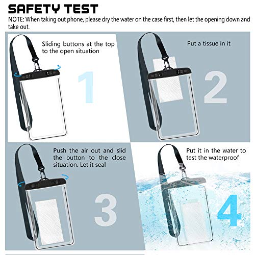 5 GLOUE+Waterproof+Universal+iPhone+Orange%25EF%25BC%258CBlack