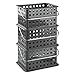 iDesign Spa BPA-Free Plastic Small Stackable Basket with Handle - 5.3