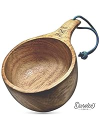 Dursten Lore Kuksa Taza de camping de madera tradi