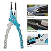 Booms-Fishing-X5-Aluminum-Fishing-Pliers-Resistant-Saltwater-for-Cutting-Braid-Line-and-Remove-Hooks-with-Coiled-Lanyard-and-Belt-Holder-Sheath