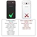 Samsung galaxy J3 Emerge Case, eSamcore J3 Luna Pro/J3 Eclipse/J3 Prime/J3 Mission/J3 2017/Express Prime 2/AMP Prime 2/Sol 2 Belt Clip Case (Blue)