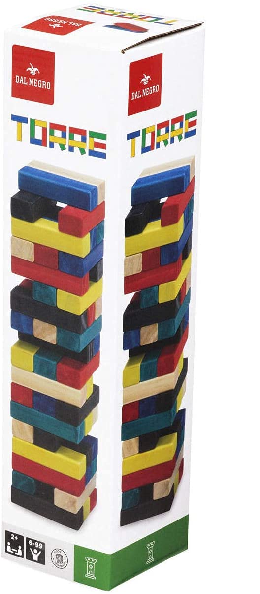 Black Tower Colorful 3 In 1 Classic Table Games For All, Multicoloured, 8001097539765
