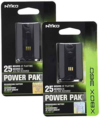 Batterie Rechargeable Pour Manette Xbox 360 - Marque Under Control, Neuve Sous Blister
