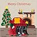 Christmas Socks, Printed Fun Colorful Festive, TXXM Unisex Novelty Christmas Holiday Gift Crew Dress Socks 3-6 Pairs