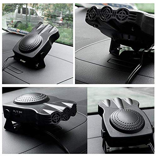 12V 150W Car Heater Portable Car Vehicle Heating Cooling Fan Defroster Demister 3 Outlet