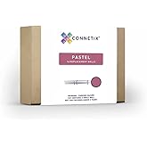 CONNETIX Magnetic Tiles Pastel Ball Pack, 16 Pieces