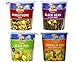 Dr. McDougall's Vegan Soup Cups 4 Flavor Variety Bundle, 1 Ea: Minestrone, Black Bean & Lime, Split Pea, and Tortilla with Baked Chips, 2-3.4 Ounces
