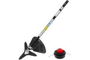 GENERIC Brushcutter Attachment/Expand-It Straight Shaft Trimmer Attachment fits for Ryobi,Hart,Craftsman,Weed Eater,Mtd pro,Troy-Bilt,Toro,John Deere,Hus 128LD Most Powerhead,trimmerhead,Brushcutterhead