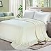 Balichun Queen Size Soft Blanket,Super Warm,Luxury,Lightweight,Fuzzy,Fleece Blanket All Season for Couch,Sofa,Bed Blanket 90x90 Inch