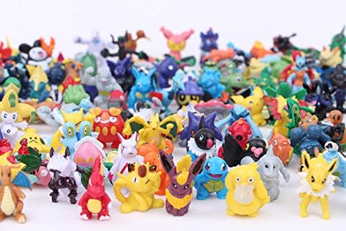 CHICHUN Pokemon Doll Action Figures American PVC Kawaii Children Toys Cake Topper Decoration