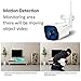 Anakk Wireless WiFi Security Camera 720P Home Surveillance IP Camera with Night Vision Motion Detection 3.6mm Lens Outdoor IP66 Waterproof SD Card Slot