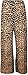 WearAll Plus Size Women's Floral Print Palazzo Trousers - Brown Leopard - US 16-18 (UK 20-22)