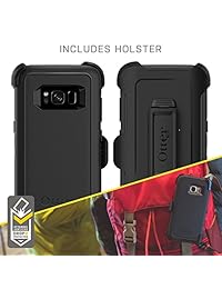 OtterBox 77 54519 Defender Series Funda para Samsung Galaxy S8 solamente (protector de pantalla no incluido)