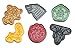 BPA-Free 6-pc Game of Thrones House Sigil Plastic Cookie Cutters Set