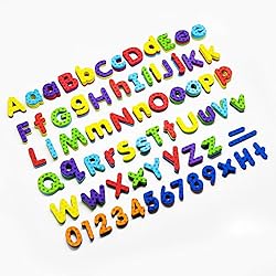 Magnetic Letters and Numbers, Fun Alphabet Kit for