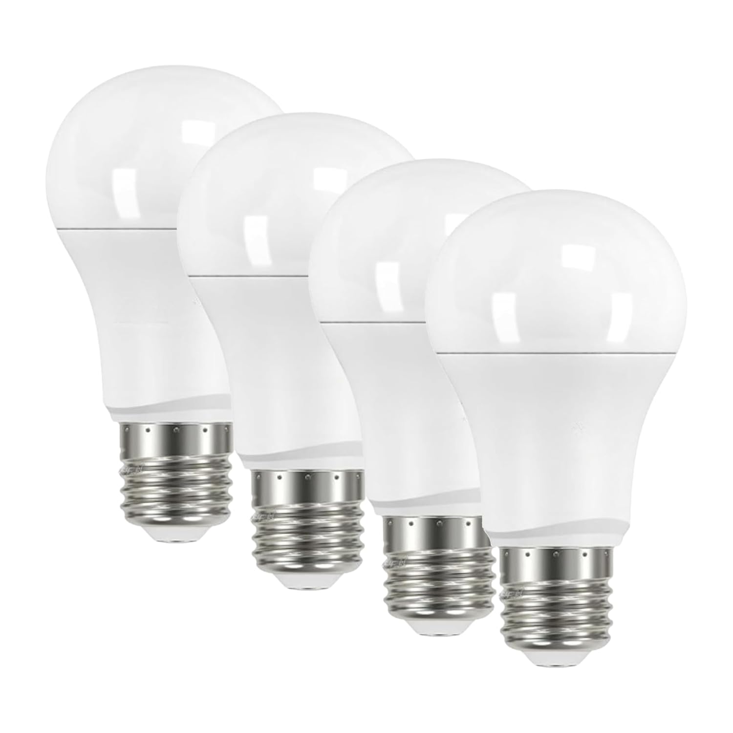 Inspired Essentials E27 Screw LED Bulb 75W, Warm White 2700K, 75 Watts Equivalent, 10.5W ES Bulbs, Large Edison Screw in Light Bulb, 1060 Lumen, Non-Dimmable, Pack of 4