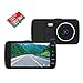 Car DVR Vehicle Camera Dash Cam Driving Video Recorder For Cars 1080P HD Camera 170 Degree Wide Angle Lens 4 Inches IPS Screen Night Vision Tachograph Included 32GB Card