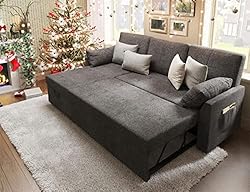 PaPaJet Sofa Bed, Sofa Sleeper with Storage