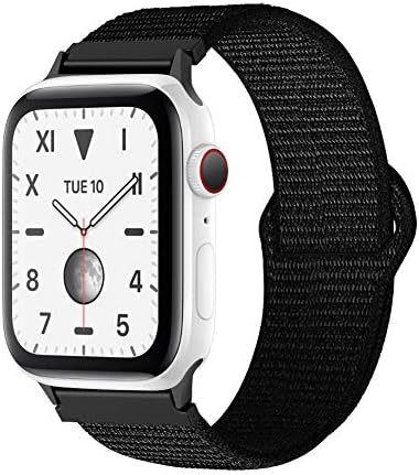 Compatible with Apple Watch Band 38mm 40mm 42mm 44mm, Lightweight Breathable Sport Band Women Men Replacement for iWatch Bands Series 5 4 3 2 1(Additional Case for 38mm 42mm)