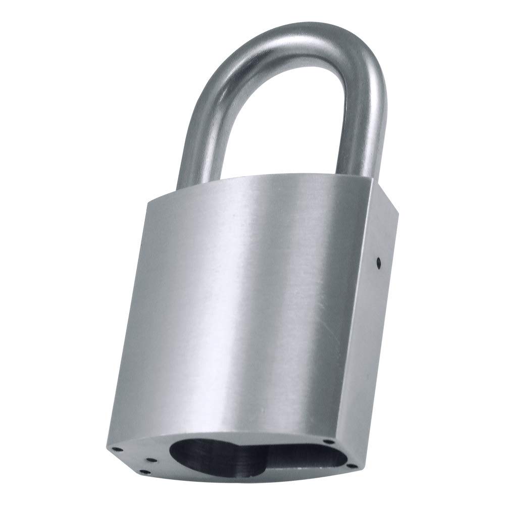 EVVA HPM Open Shackle Padlock Without Cylinder - With 30mm Shackle Housing