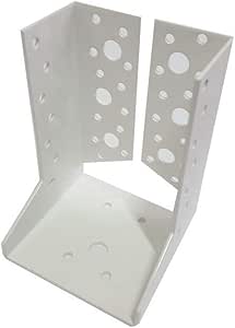 soporte zapato soporte para vigas de madera 100 x 140 mm, Color blanco