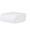 Linteum Textile Hospital Thermal SNAGLESS Spread Blanket, 100% Cotton (74x100 in, White)