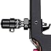 Huang gui Archery Cushion Plunger Recurve Bows Screw-on Pressure Button with Installation Tool (Color Black)