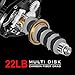 Goture Baitcasting Reel,/Carbon Fiber Drag 22LB/18LB 7.1:1/6.3:1 Gear Ratio Magnetic Brake/Dual-Brakes System