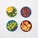 6pcs Bamboo Kids Bowls (20 fl oz) for Baby Feeding, Toddler Bowls, Tableware for Baby Toddler Kids Bamboo Toddler Dishes & Dinnerware Sets (Bowl 01)
