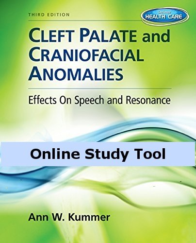 Student Web Site for Kummer's Cleft Palate & Craniofacial Anomalies: Effects on Speech and Resonance, 3rd Edition