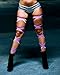 iHeartRaves Pair of Non-Slip Rave Leg Wraps (Lavender)
