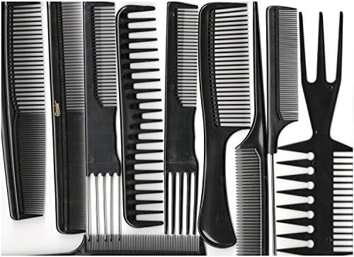 Annie Professional Comb Set 10Ct Black