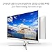 JOHNWILL 23.8″ FHD IPS All-in-One (AIO) Desktop, Intel Quad-Core i7-4500U 2.0GHz, 8GB DDR3, 512GB SSD, 802.11ac WiFi, USB 2.0, USB 3.0, HDMI, Windows 10, Blackthumb 1