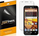 [6-Pack] SUPERSHIELDZ- Anti-Bubble High Definition Clear Screen Protector For ZTE Speed (Boost Mobile) + Lifetime Replacements Warranty - Retail Packaging