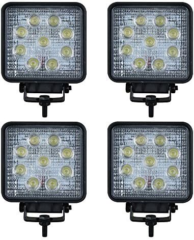 4 X 27 W LED Offroad Flood Light Reflector Headlights SUV, UTV, ATV Working Lights / Additional Headlights / Offroad Head Lamp 12 V 24 V Reversing Lamp [Energy Class A+] [Energy Class A+]