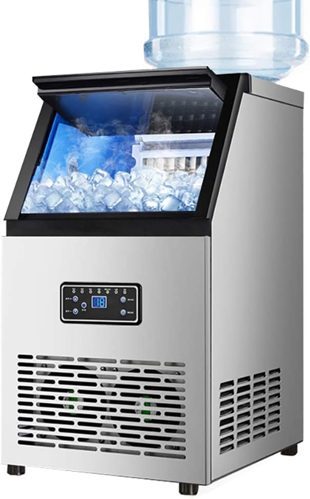 Automatic Ice Making Machine 60KG Commercial Ice Cubes Maker Machine