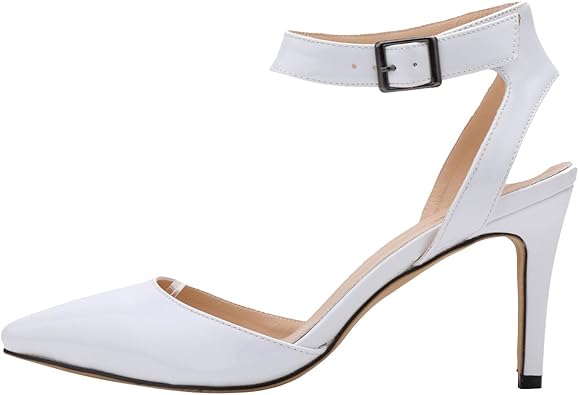 womens closed toe white sandals