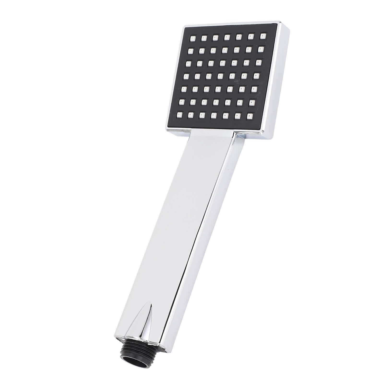 Shower Head Square Handheld Large Diameter Exquisite Single High-End Silver High Pressure Water-Saving Bathroom Top Spray