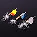 Sougayilang Fishing Lures Saltwater Freshwater Spinner Spoons Tackle Baits