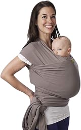 Boba Baby Wrap Carrier Original Grey 7–35 lbs Ergonomic Hip Healthy