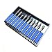 eBoTrade 10 Pieces Tungsten Carbide Rotary Burr Set, 1/8