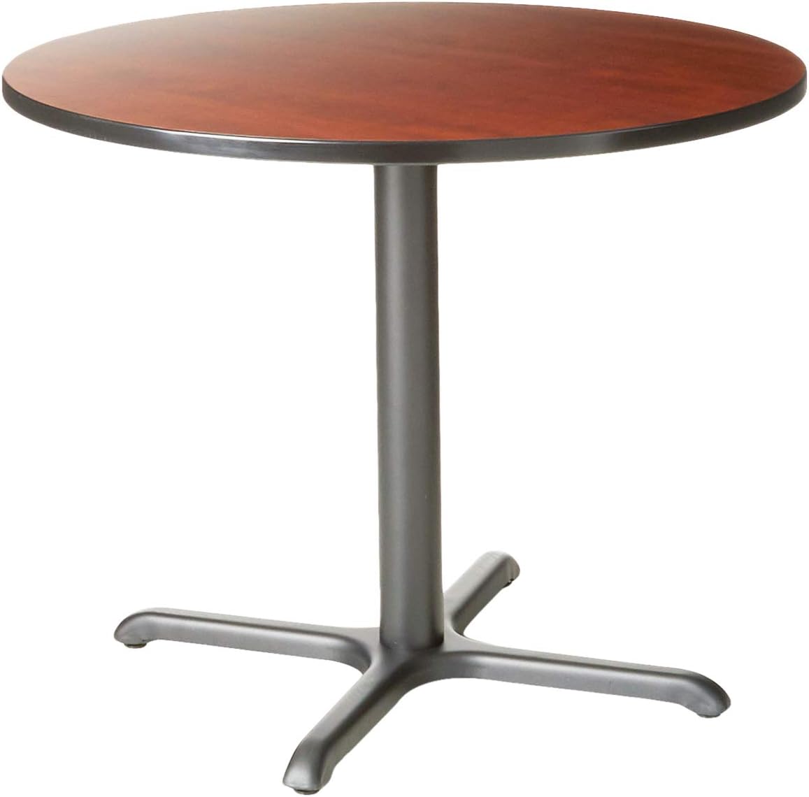 Cain 36" Round Breakroom Table- Cherry