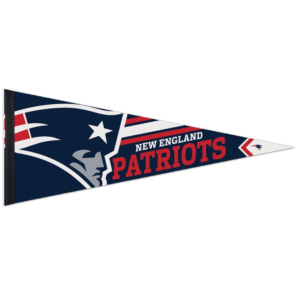 WinCraft NFL 14519115 New England Patriots Premium Pennant, 12" X 30"