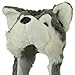 Husky Plush Animal Hat / Scarf / Mittens - Grey Husky