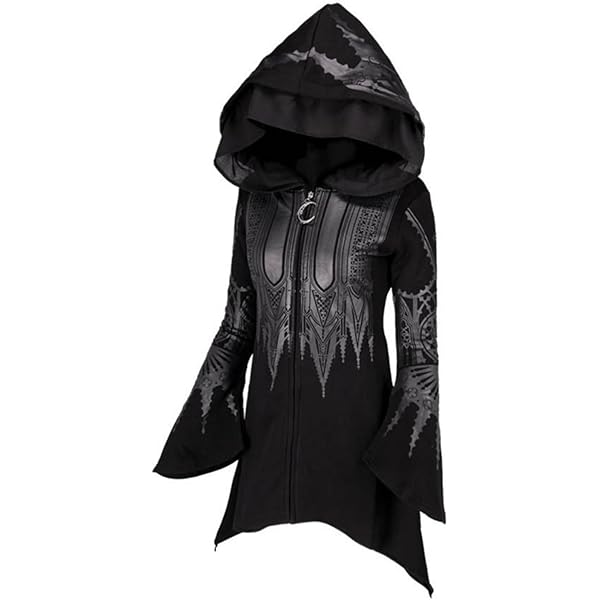 ジャケット・アウター Gothic design poncho y2k ジャケット・アウター Gothic design poncho y2k Grunge Y2K