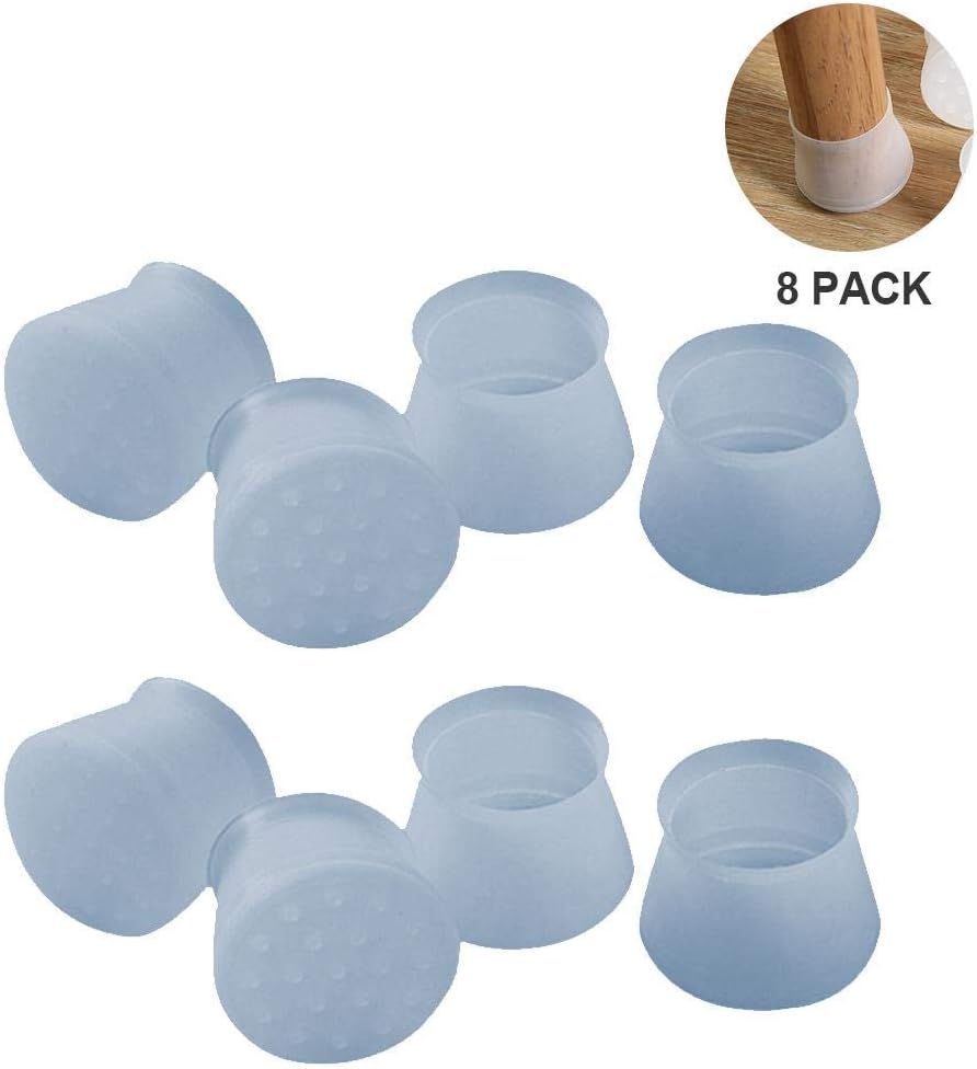 Ceepko Tapones de Silicona para Patas de Silla, 8 Unidades, Protectores
