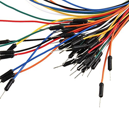 LEORX Professional Male to Male Solderless Flexible Breadboard Jumper Wires -65pcs