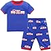 Hugbug Boys Truck Pajamas Set 2-7T