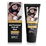 Blackhead Remover Mask-Essy Beauty - Purifying Quality Black Peel off Charcoal Mask Best Mud Facial Mask Deep Pore Cleanse for Acne, Oil Control 60g